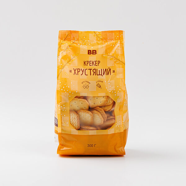 Крекер Хрустящий с солью ВкусВилл 300г