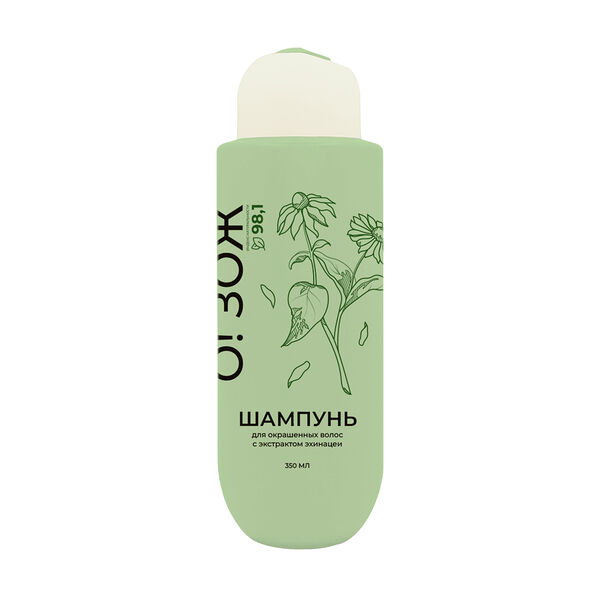 Шампунь О! ЗОЖ для окрашенных волос с экстрактом эхинацеи 350 мл