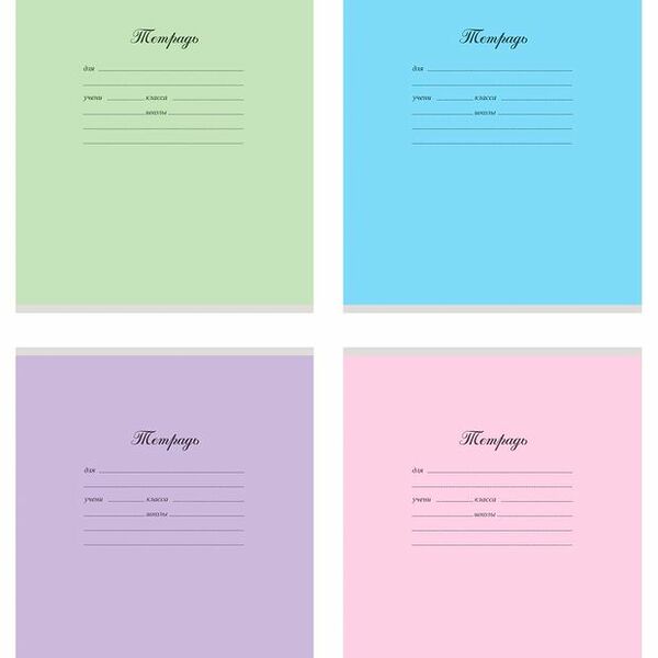 Тетрадь АШАН Красная птица в клетку, 24 л, в ассортименте 1 шт