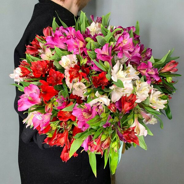 Букет из 35 альстромерий №846