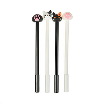 Ручка-прикол «Котик/Лапка» гелевая в ассортименте, Calligrata