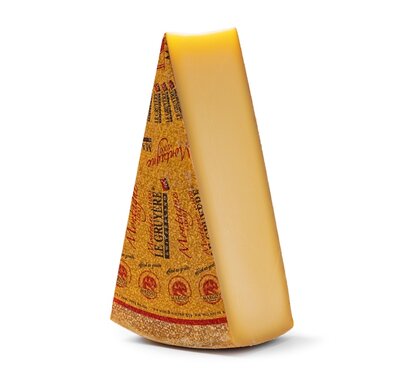 Сыр Margot Fromages Горный Грюйер (Gruyere Montagne) из коровьего молока 49% высокогорный вес