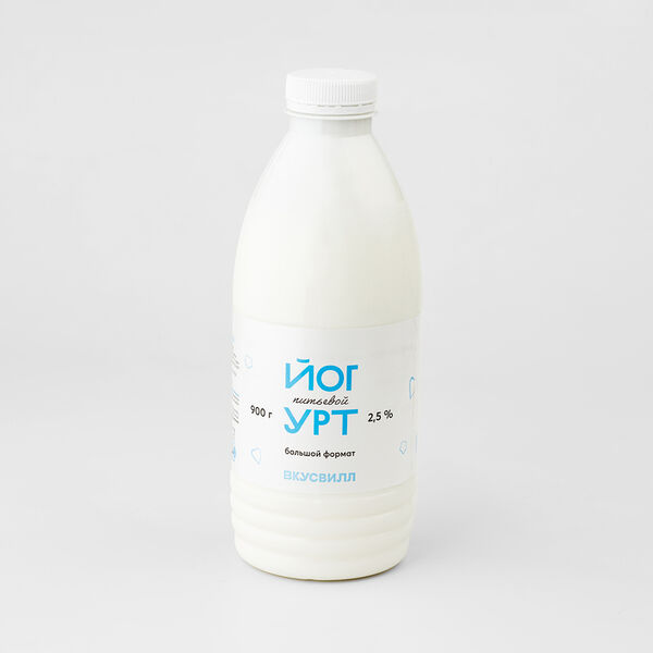 Йогурт питьевой 2,5%, 900 г
