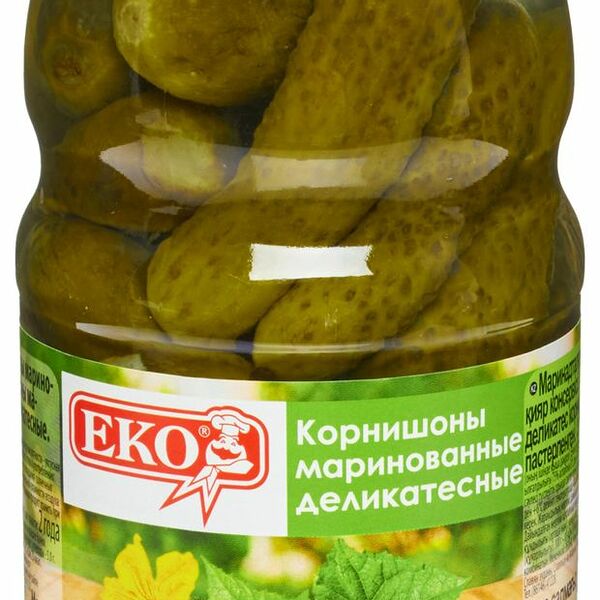 Корнишоны маринованные деликатесные Eko 370г