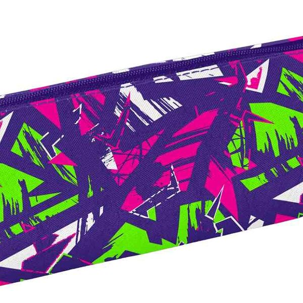 Пенал-тубус на молнии Hatber Неон, 210×70 мм