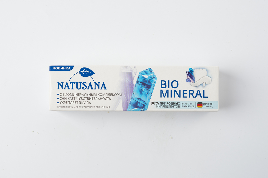 

Зубная паста Natusana Bio mineral 100 мл