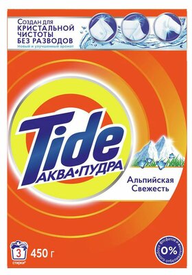 Стиральный порошок Тайд (Tide) Автомат Альпийская свежесть (Alpine Fresh) 450 г