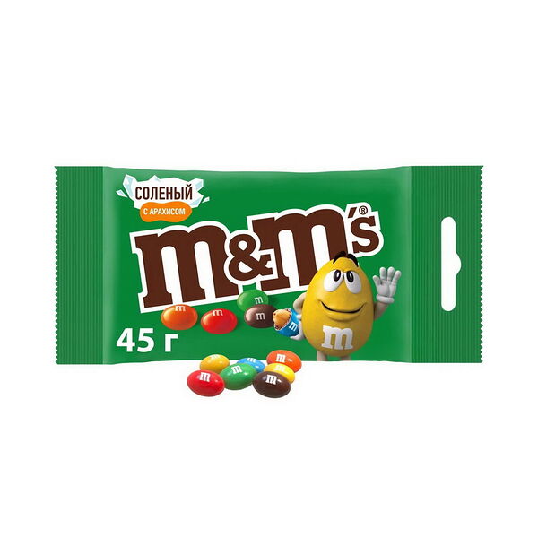 Конфеты M&M's Арахис солёный 45г