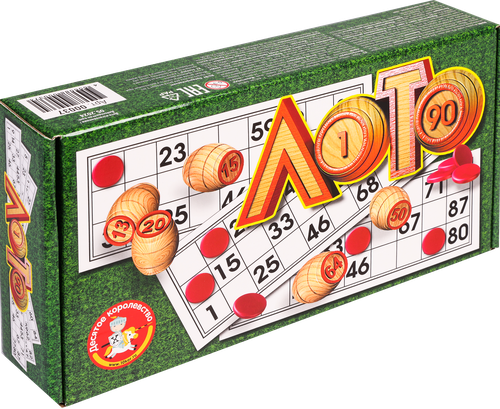 

Игра настольная Десятое королевство Русское лото, игра в ассортименте 1 шт
