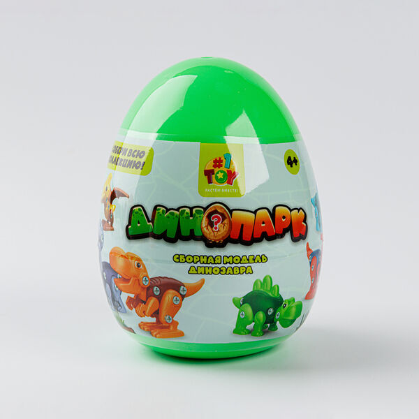 Игрушка 1TOY Динопарк «Яйцо с динозавром», в ассортименте