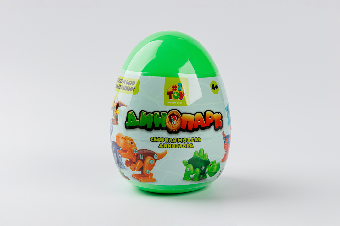 

Игрушка 1TOY Динопарк «Яйцо с динозавром», в ассортименте, 1 шт