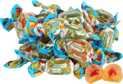 

Конфеты желейные Золотая стрекоза ассорти вкусов дизайн в ассортименте вес