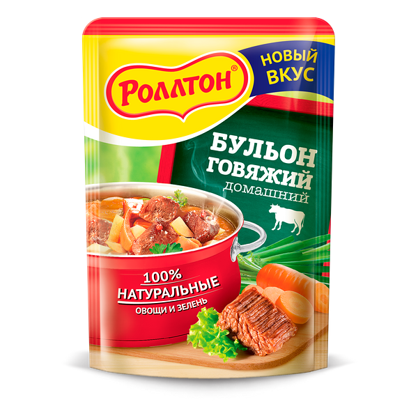 Бульон Роллтон 90г говядина