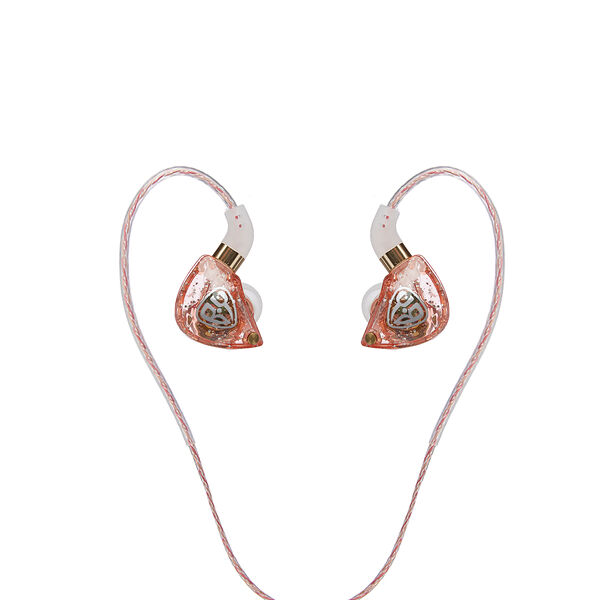 By наушники проводные внутриканальные заря, розовый