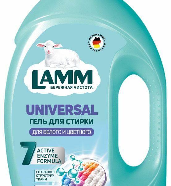 Гель для стирки Lamm Universal для белого и цветного белья 1.3 л