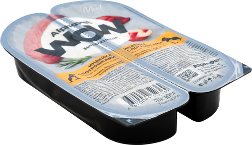 

Корм влажный AlphaPet Wow Superpemium для щенков, беременных и кормящих собак Индейка с потрошками в соусе 100 г