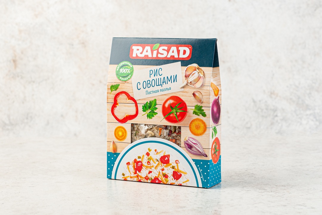 

Рис с овощами RaiSad Постная паэлья