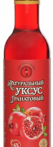 Уксус СП Мирный Гранатовый натуральный 6%, 500 г