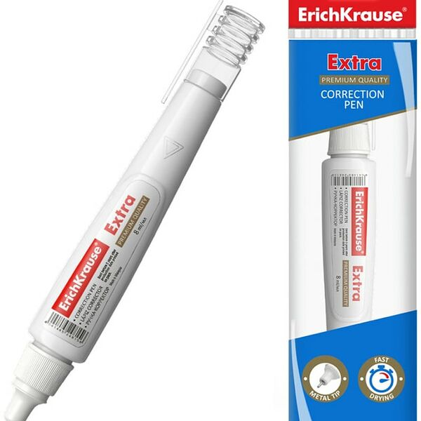Ручка-корректор ErichKrause Extra 8мл