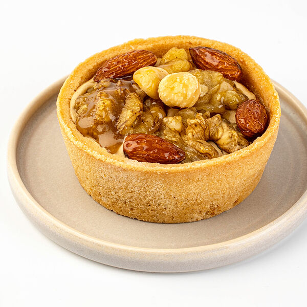 Тарталетка веганская Вкусвилл карамель с орехами 100 г