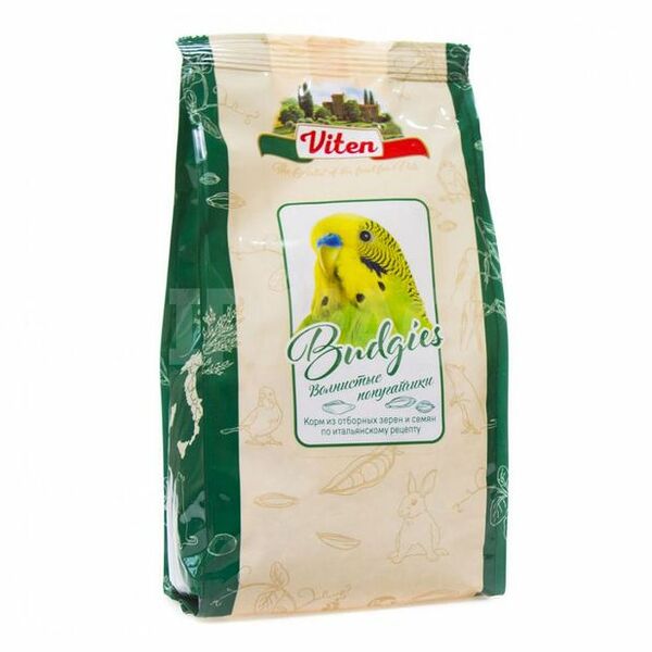 Корм для волнистых попугаев VITEN