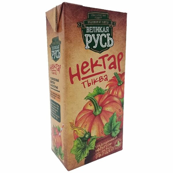 Нектар ВЕЛИКАЯ РУСЬ Тыквенный с мякотью