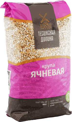 

Крупа ячменная Тесинская долина Ячневая №1, 800г