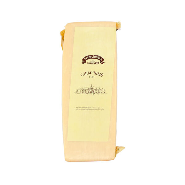 Сыр п/тв Брест-Литовск сливочный 50% вес