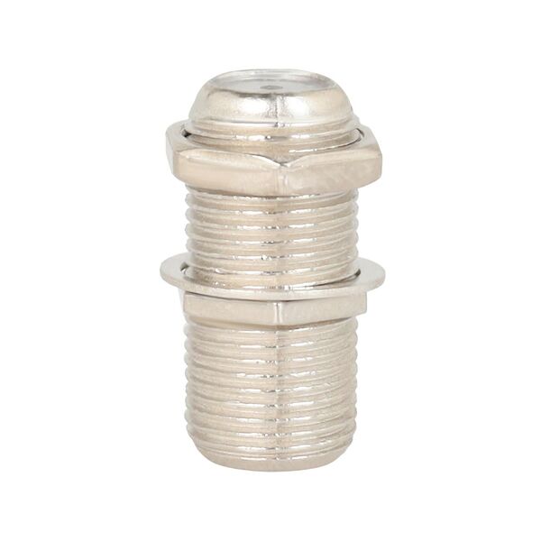 Переходник F гнездо/F гнездо, бочка с гайкой