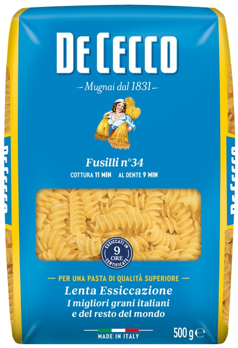 

Макаронные изделия De Cecco Фузилли №34 500 г