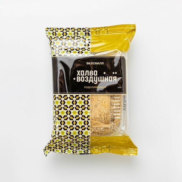 Халва ВкусВилл подсолнечная Воздушная 200 г