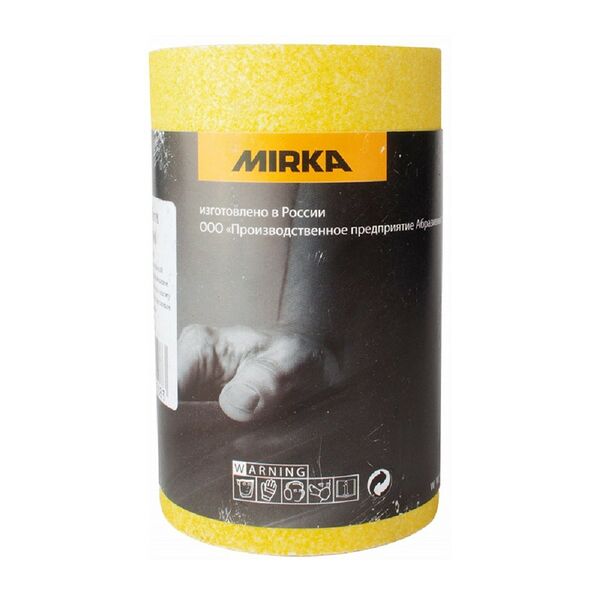 Бумага шлифовальная Мирка, Р100, 115 мм, 5 м