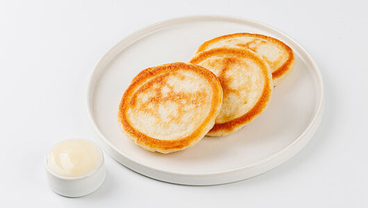 Оладьи со сгущенным молоком 150г