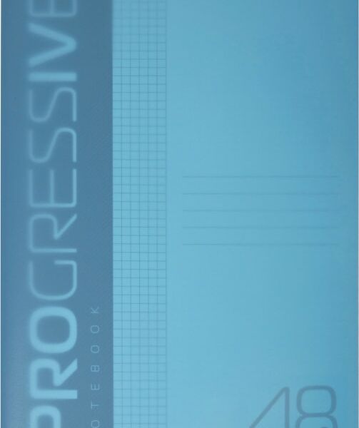 Тетрадь Hatber Progressive Бирюзовая в клетку 48л А5