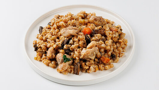 Перловка с курицей и шампиньонами 220 г