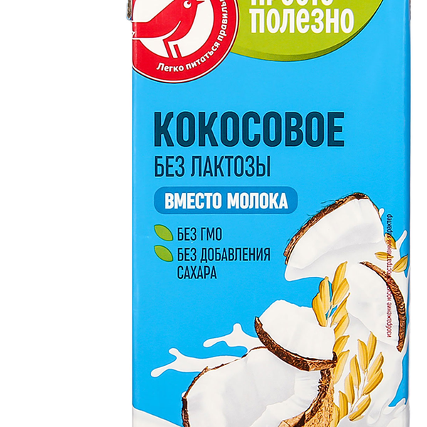 Напиток растительный Ашан Красная птица кокосовый