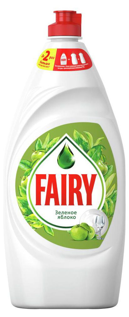

Средство для мытья посуды Fairy Зеленое яблоко, 900 мл