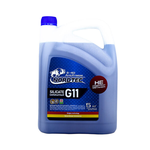 NORDTEC ANTIFREEZE G11  синий 5 кг