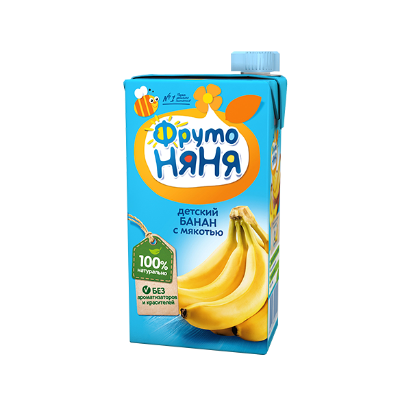 Нектар ФрутоНяня Банан с мякотью