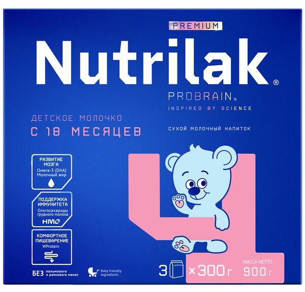 Смесь молочная Nutrilak Premium с 18 месяцев