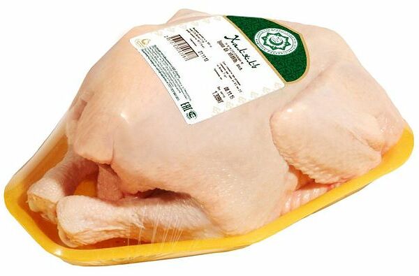 Тушка цыпленка-бройлера Халяль охлажденная сорт 1 ТМ Павловская курочка вес