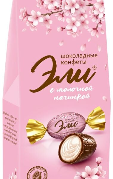 Конфеты Эли с молочной начинкой 130г