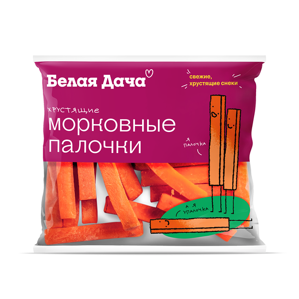 Морковные палочки Белая Дача