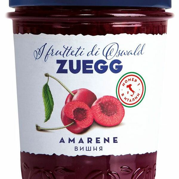 Конфитюр из вишни Zuegg Экстра 320г