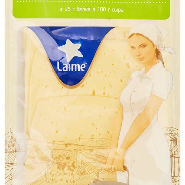 Сыр Tilsiter Laime 50%, нарезка