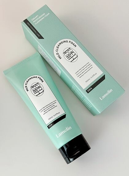 

Очищающая пенка для умывания Lamelin Mild Cleansing Foam Cica с центеллой 150 мл