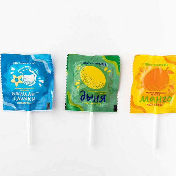 Карамель леденцовая вкус в ассортименте 10 г