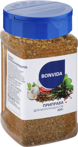 

Приправа для морепродуктов BONVIDA