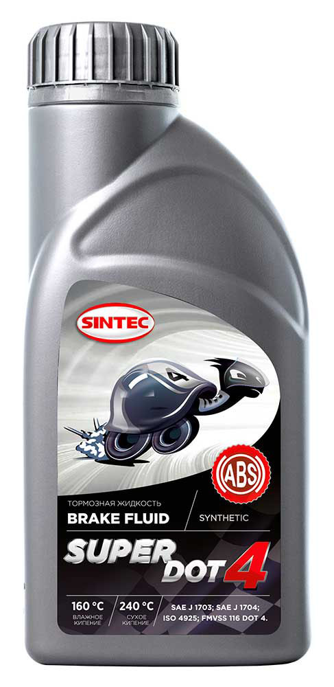 

Тормозная жидкость Sintec super dot-4 455 г