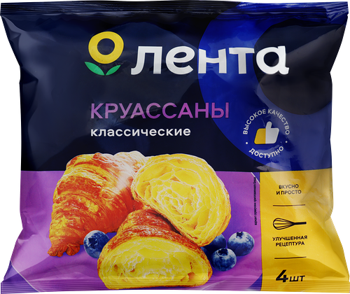 Круассаны Лента, 4х4*70 г